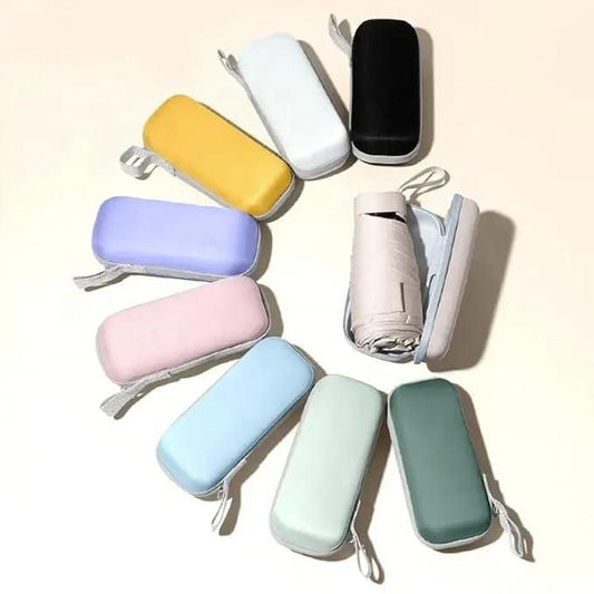 Mini Capsule Umbrella ( dark blue )
